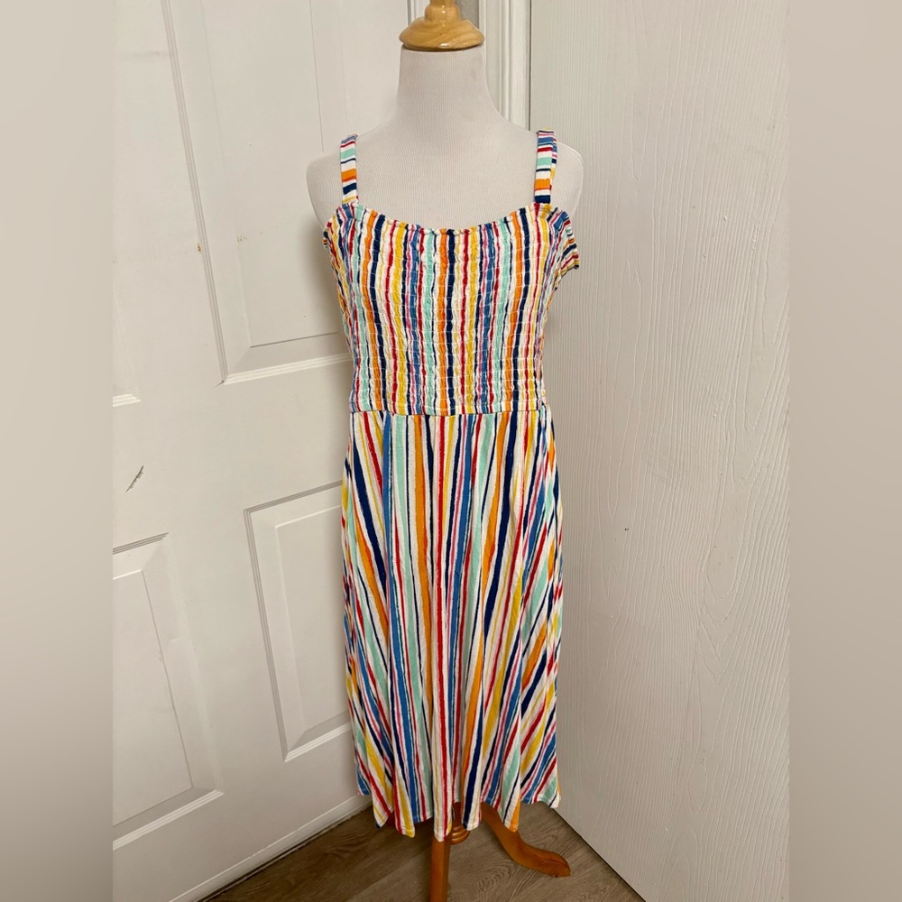 Lane Bryant Striped Summer Dress L3